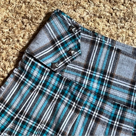 🚫SOLD🚫 Deadstock Plaid Pleated skirt - Picture 4 of 5